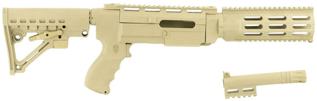 Archangel AA556RDT Desert Tan Synthetic 6-Position AR-15 Conversion Stock for Ruger 10/22