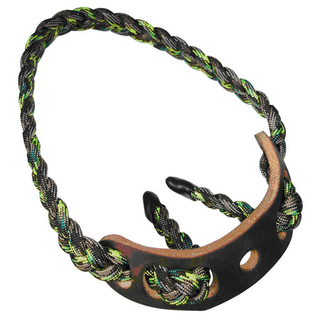 Paradox Elite Green Camo Bow Carry Sling with Leather Hookup
