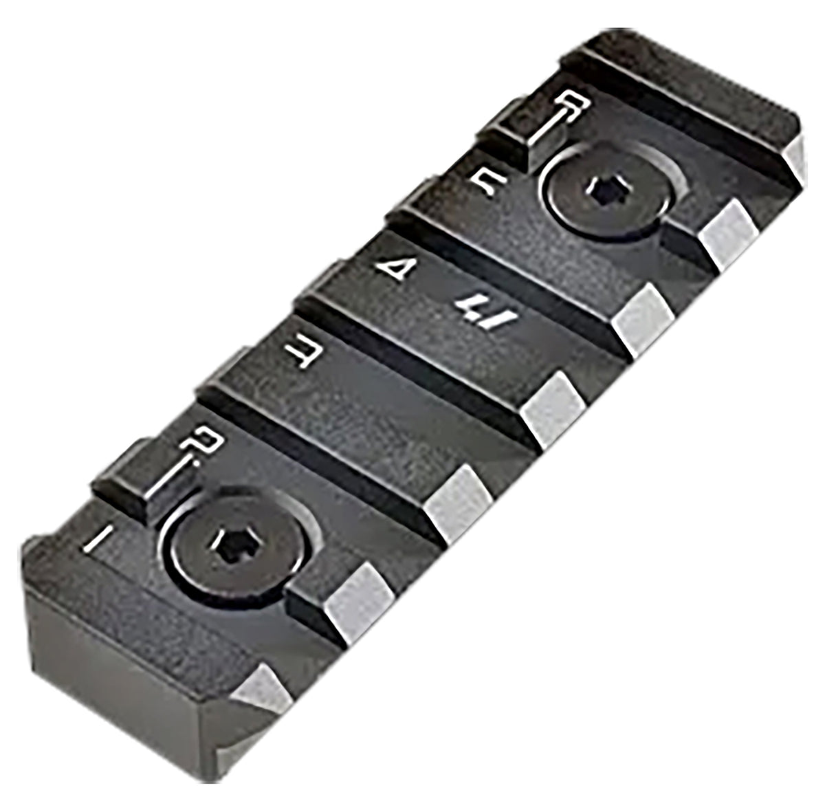 Strike Industries LINK Dual Interface M-LOK/KeyMod Rail Section 6 Slots Black