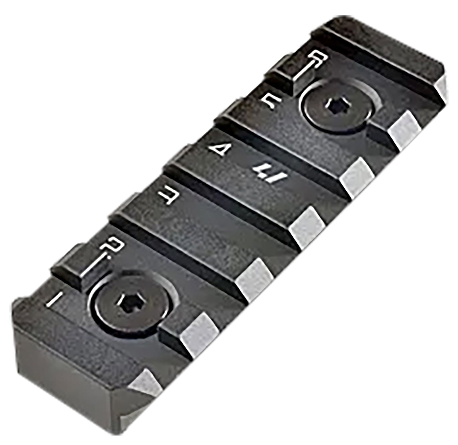 Strike Industries LINK Dual Interface M-LOK/KeyMod Rail Section 6 Slots Black