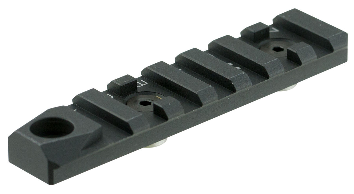 Strike Industries LINK Dual Interface M-LOK/KeyMod QD Rail Section 7 Slots Black