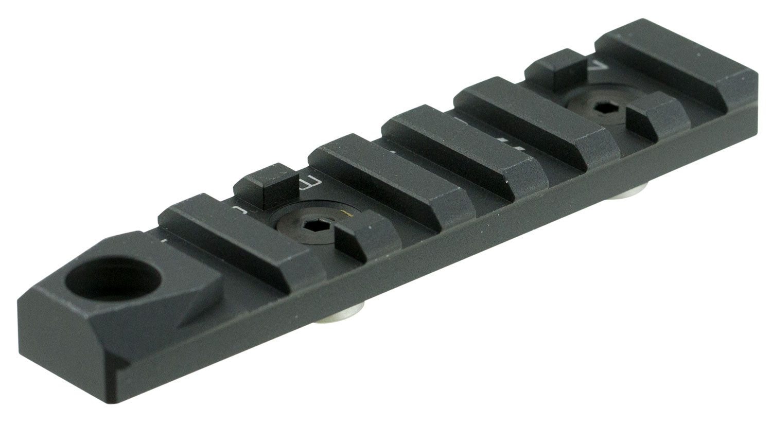 Strike Industries LINK Dual Interface M-LOK/KeyMod QD Rail Section 7 Slots Black