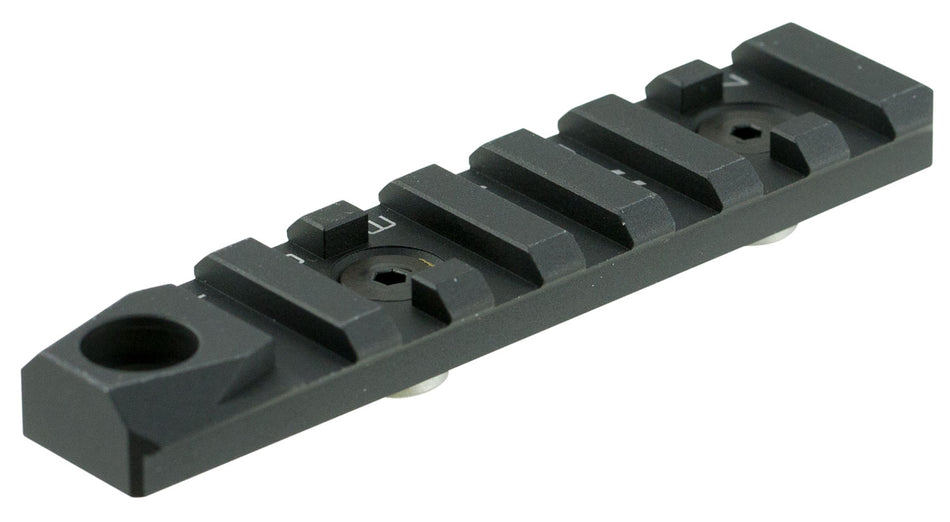 Strike Industries LINK Dual Interface M-LOK/KeyMod QD Rail Section 7 Slots Black