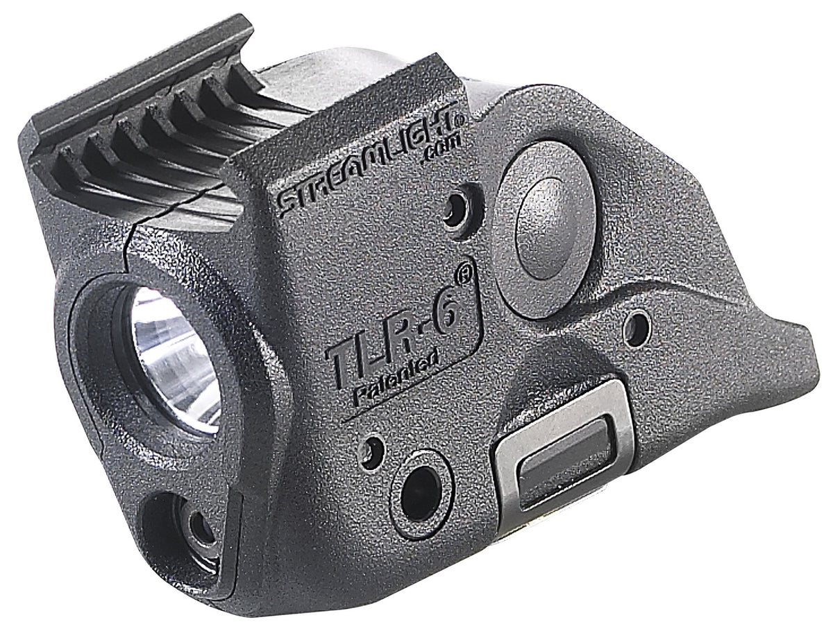 Streamlight TLR-6 Weapon Light with Red Laser Black 100 Lumen White LED Smith & Wesson M&P Shield