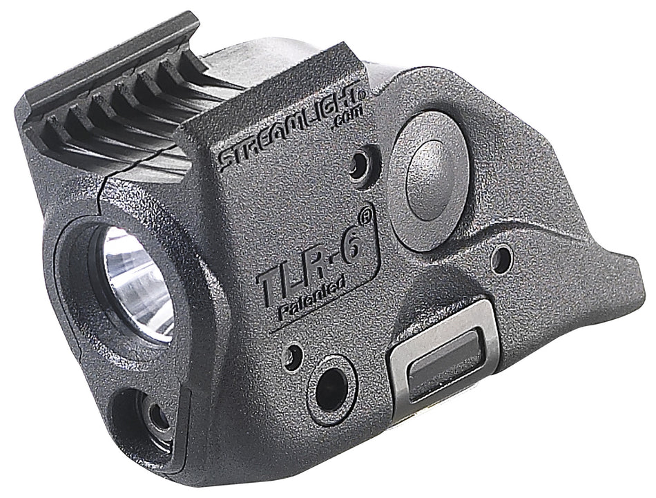 Streamlight TLR-6 Weapon Light with Red Laser Black 100 Lumen White LED Smith & Wesson M&P Shield