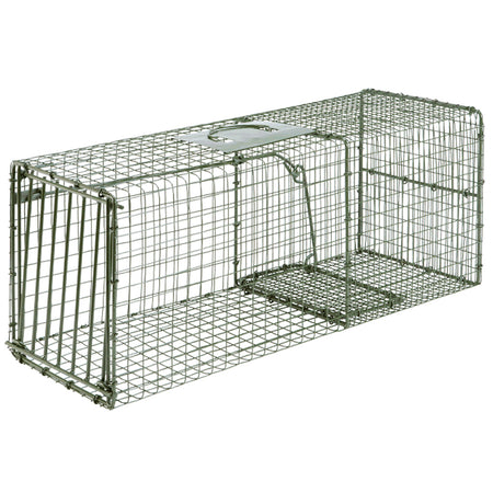 Duke Large Heavy Duty Animal Cage Trap with Reinforced Rod Frame