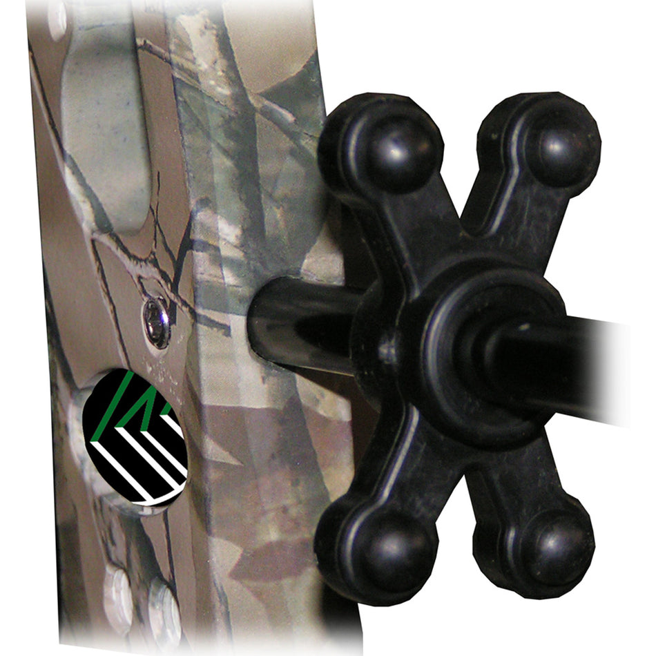 Bow Jax Slim Jax Black Cable Rod Dampener