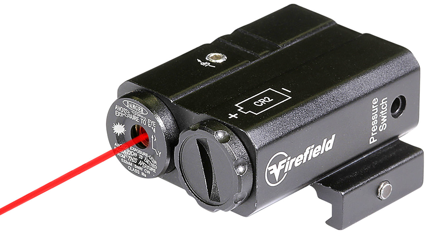 Firefield Charge AR FF25006 Compact Red Laser Sight Matte Black for Rifles