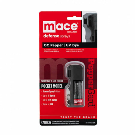 Mace 18g Black Pocket Model Pepper Spray NY Compliant