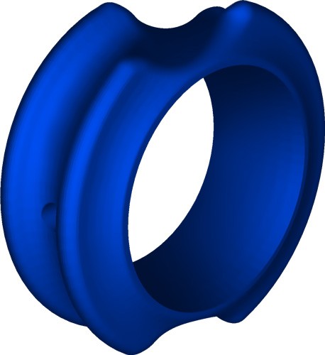 G5 Meta Pro Hunter 3/16" Blue Peep Sight for High Speed Bows
