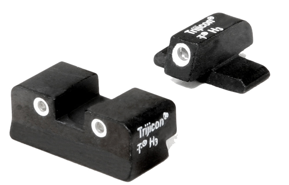 Trijicon Bright & Tough Tritium Night Sights White Outline Front & Rear for Sig Sauer P225, P226, P228