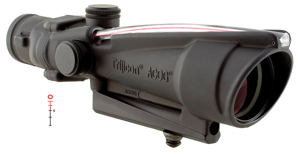 Trijicon ACOG 100136 3.5x35 Black Anodized Illuminated Red Donut .223/5.56 BDC Scope