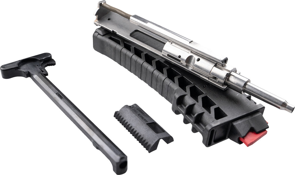 CMMG Echo 22BA64E 25-Round AR Conversion Kit Black Stainless Steel