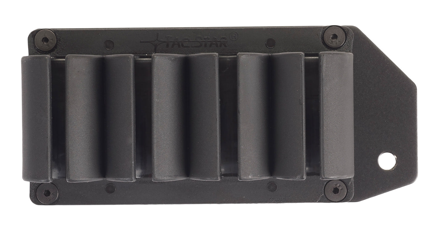 TacStar 1081130 Rem 870/1100/1187 20ga Shotgun SideSaddle Shell Carrier 4 Round Black