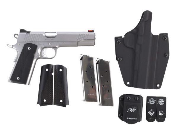 Kimber Stainless II Club Bundle .45 ACP Pistol, 5" Barrel