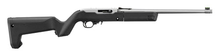 Ruger 32020 10/22 Takedown 22 LR 10+1 16.40" Satin Threaded Barrel, Satin Stainless Steel Drilled & Tapped Receiver, Black Magpul Hunter X-22 Backpacker Synthetic Stock