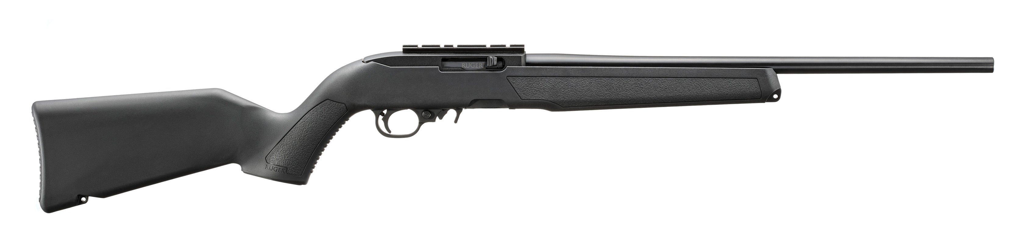 Ruger 32033 10/22 22 LR 10+1 18.50" Satin Black Black Alloy Steel Barrel & Receiver w/Scope Rail, Black Fixed w/M-LOK Synthetic Stock