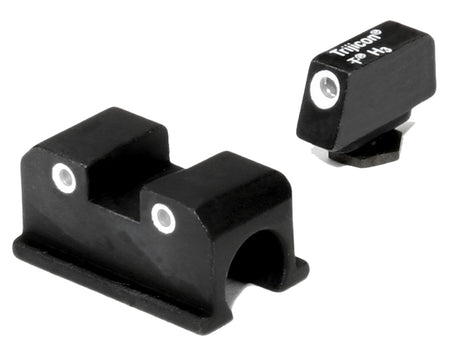 Trijicon Bright & Tough Tritium Night Sights White Outline Front & Rear for Walther P99, PPQ & PPQ M2