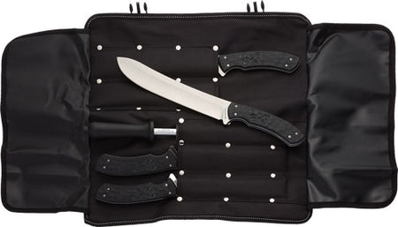 Browning Knife Primal Fish & Game Butcher Kit with Knife Roll Case