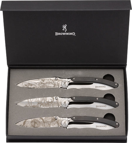 Browning 3-Knife Sportsman Collection with Gift Box