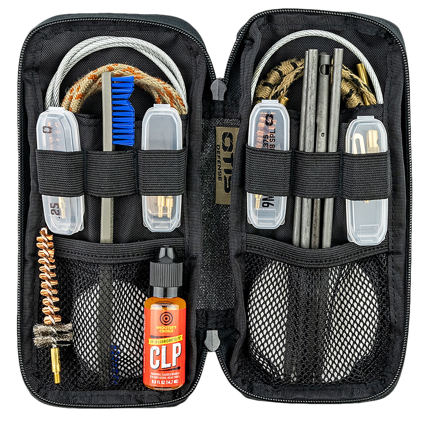 Otis FG9015569 Defender Dual-Caliber .223/5.56 and 9mm Cleaning Kit