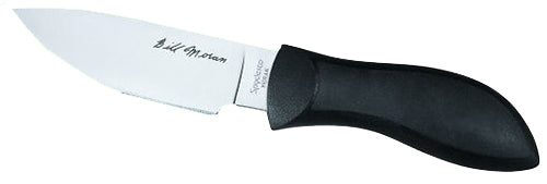 Spyderco Moran FB02P 3.88" Fixed Blade Drop Point Plain VG-10 Stainless Blade Black FRN Handle & Kydex Sheath