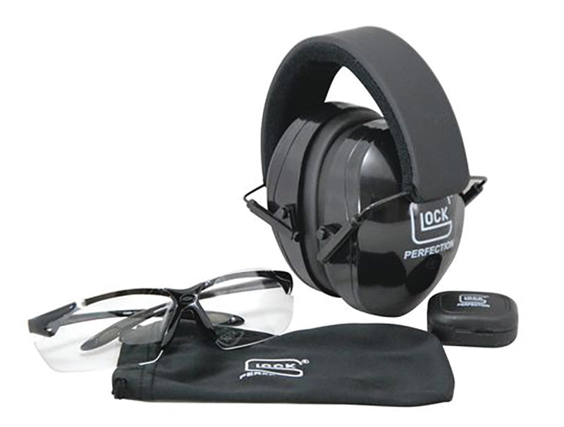 Glock Range Kit - Ear Muffs and Shooting Glasses