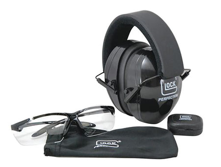 Glock Range Kit - Ear Muffs and Shooting Glasses