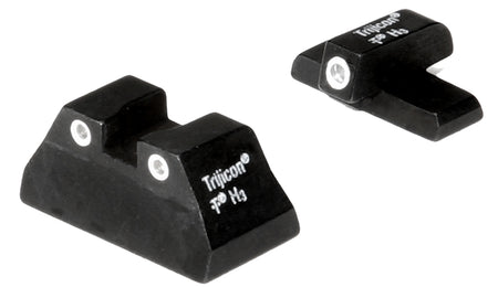 Trijicon Bright & Tough Tritium Night Sights White Outline Front & Rear for Heckler & Koch USP Compact