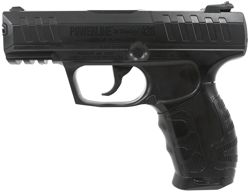 Daisy 426 Powerline .177 Cal CO2 Air Pistol 15-Shot Built-In Magazine Molded Grip