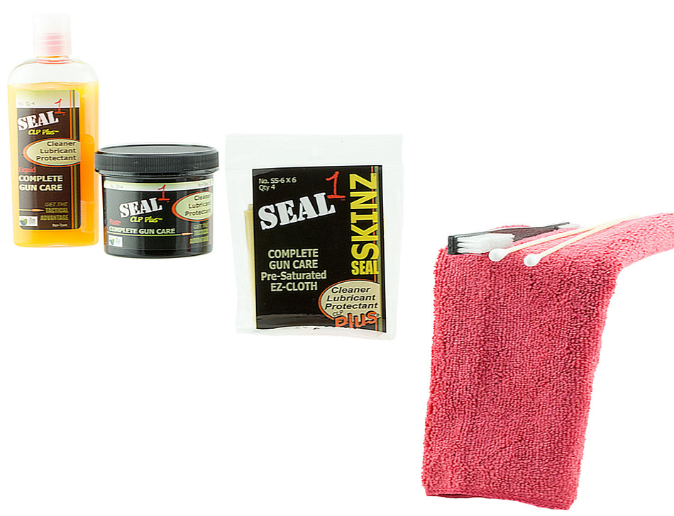 Seal 1 Universal Tactical Complete Gun Care Kit with CLP Plus