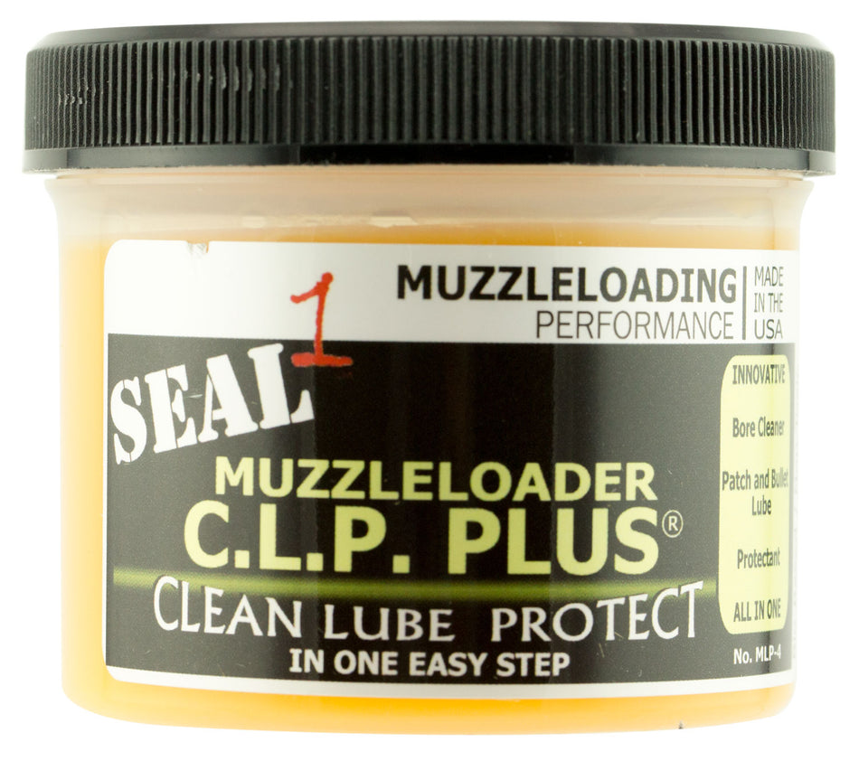 Seal 1 CLP Plus Muzzleloader Black Powder Gun Cleaner Lubricant 4 oz