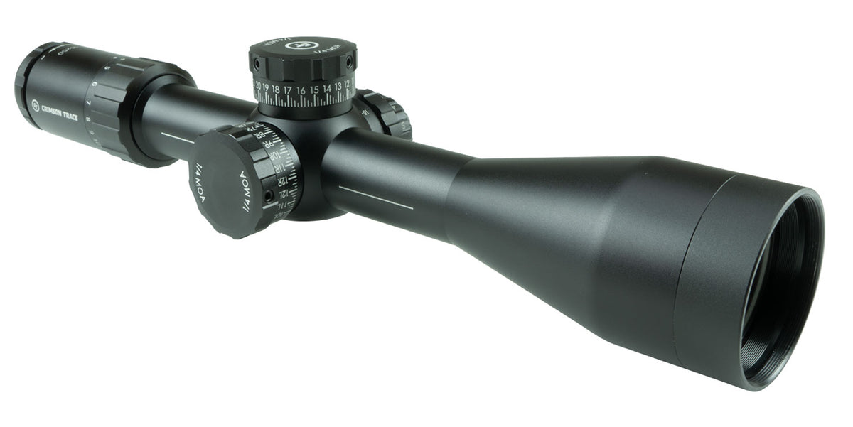 Crimson Trace 2 Series 4-16x50mm Sport Rifle Scope FFP Red LED Illuminated MOA/MOA Reticle