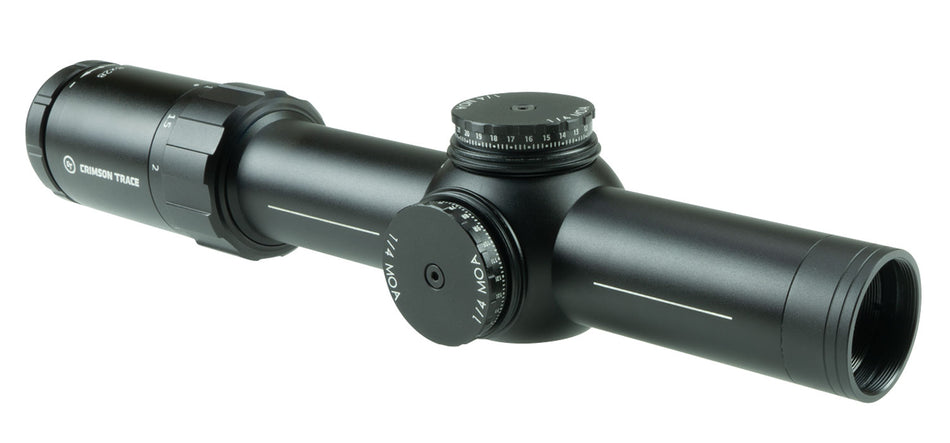 Crimson Trace 3 Series Sport 1-8x28mm FFP MOA/MOA Non-Illuminated BDC Reticle Riflescope