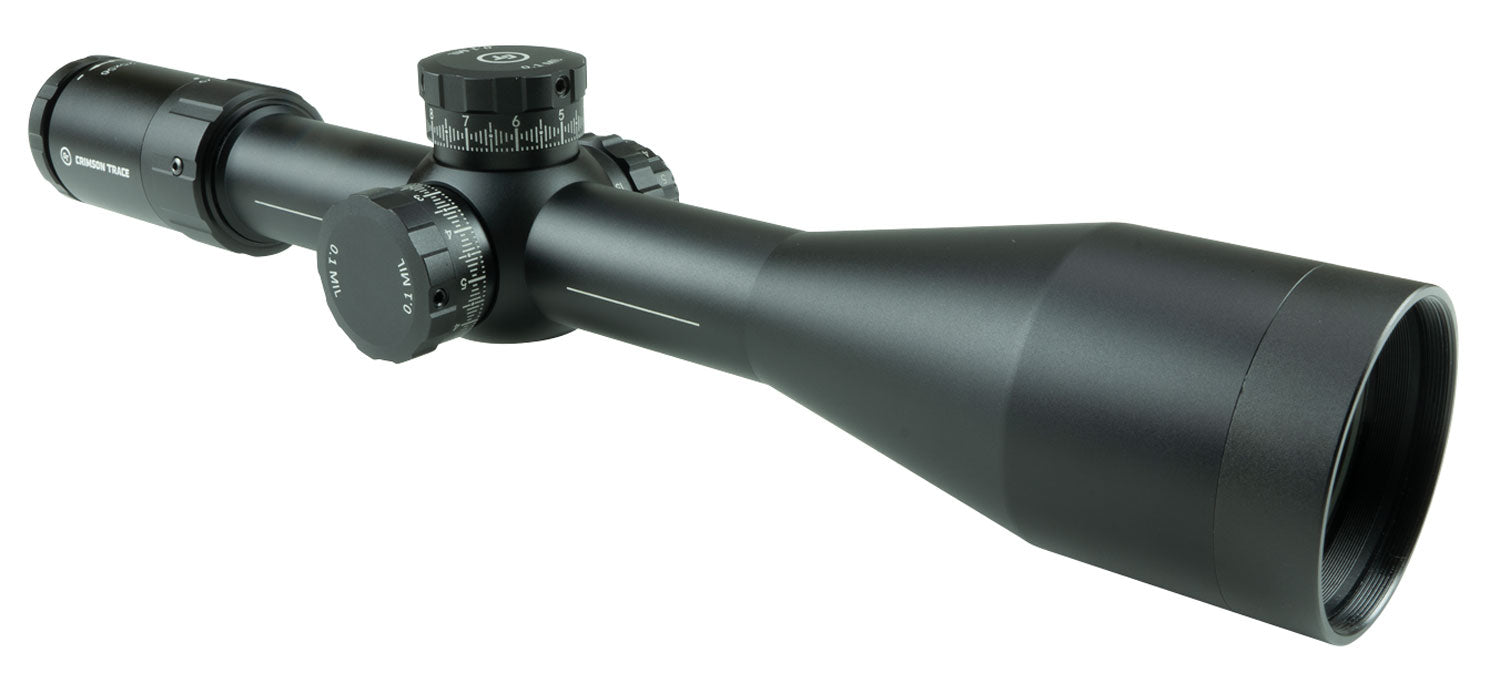 Crimson Trace Rifle Scope 5-25x56mm First Focal Plane Red LED Illuminated Reticle