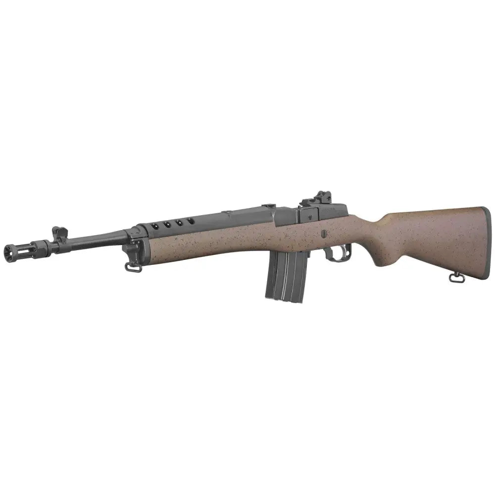 Ruger Mini-14 Tactical Rifle 5.56 16.1" Speckled Black/Brown Wood Stock, 20-Round