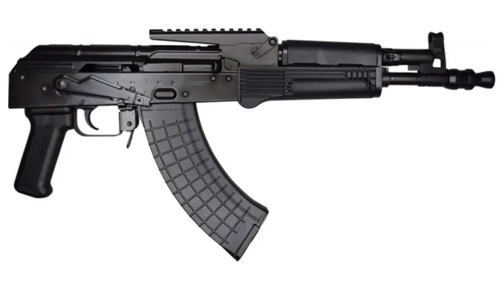 Polish Hellpup AK-47 Style Pistol with Optic Rail, 7.62x39mm, Semi-Auto
