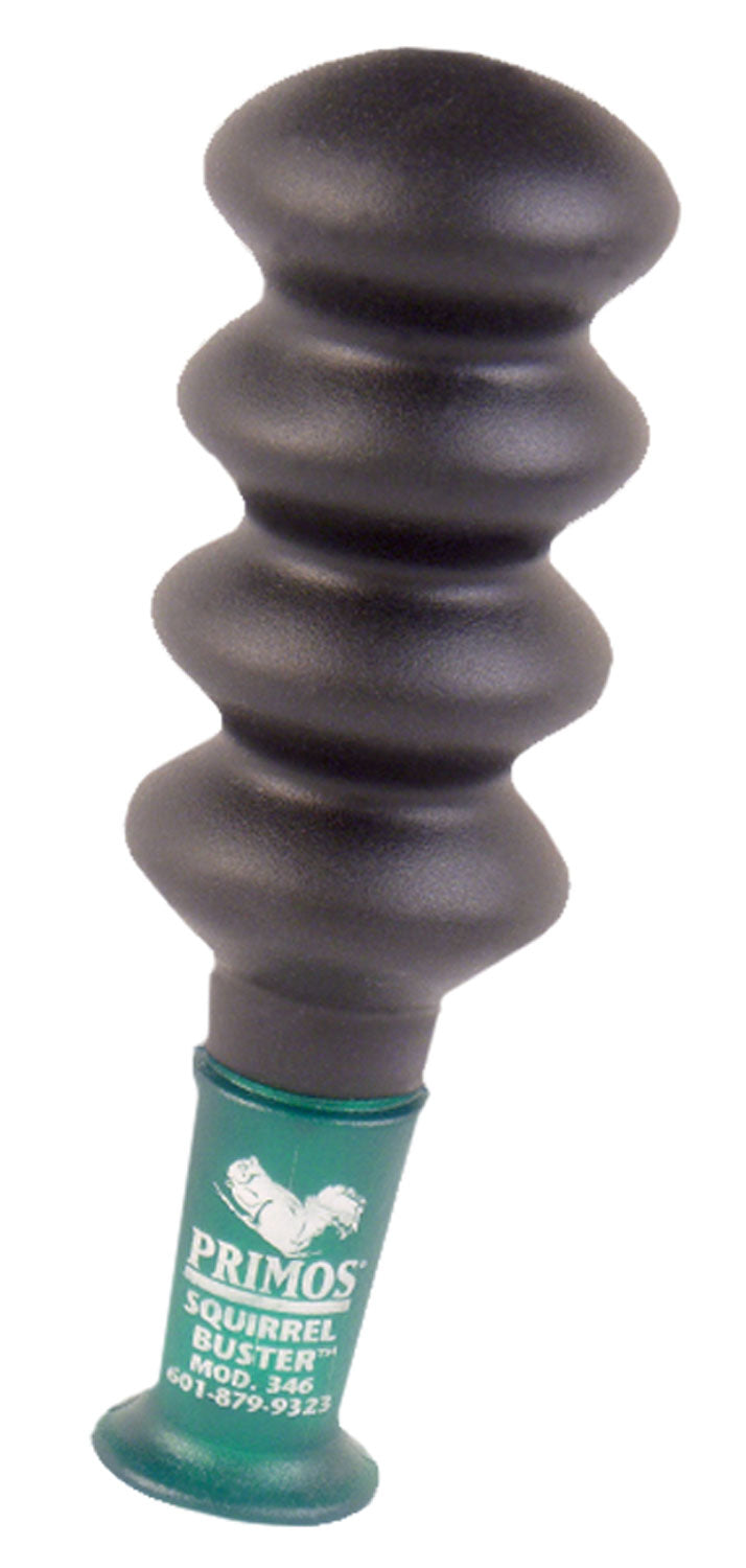 Primos Squirrel Buster 373 Grunter Hunting Call - Attracts Squirrels, Black Rubber