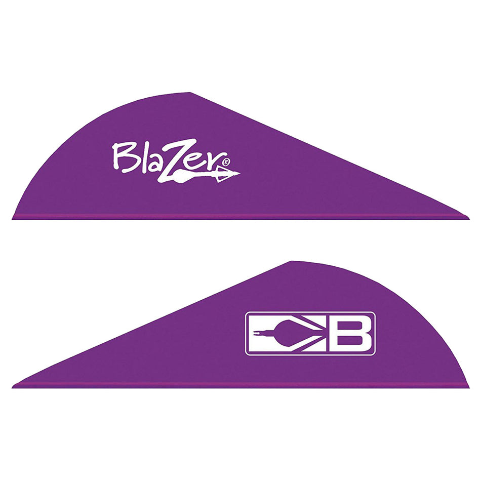 Bohning Blazer 2-Inch Vanes Purple 36 pk.
