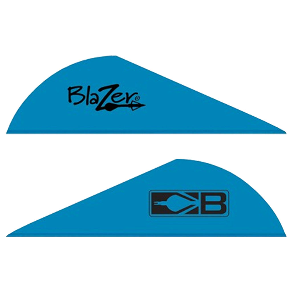 Bohning Blazer 2-Inch Vanes Satin Blue 36 pk.
