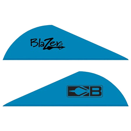 Bohning Blazer 2-Inch Vanes Satin Blue 36 pk.