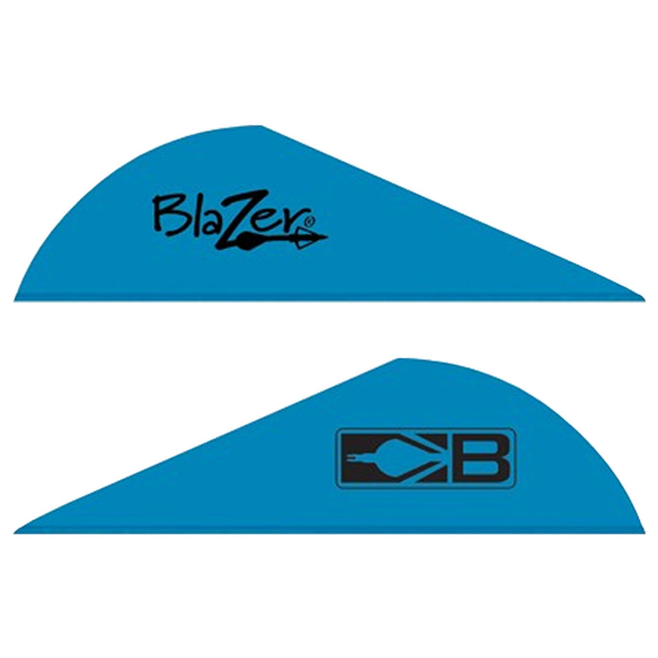 Bohning Blazer 2-Inch Vanes Satin Blue 36 pk.