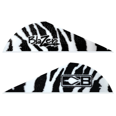 Bohning Blazer Tiger Vanes White 100 pk.