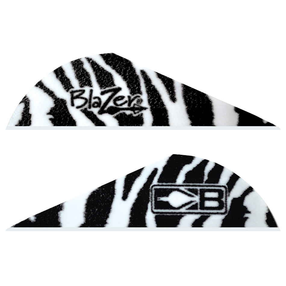 Bohning Blazer Tiger Vanes White 100 pk.