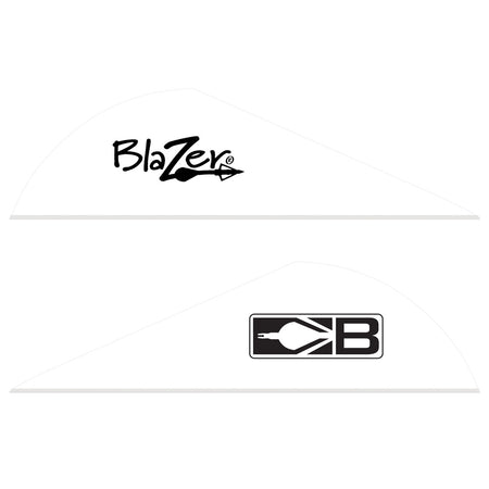 Bohning Blazer White Arrow Vanes 1000 pk.