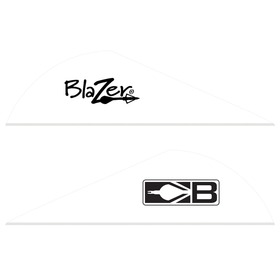 Bohning Blazer White Arrow Vanes 1000 pk.