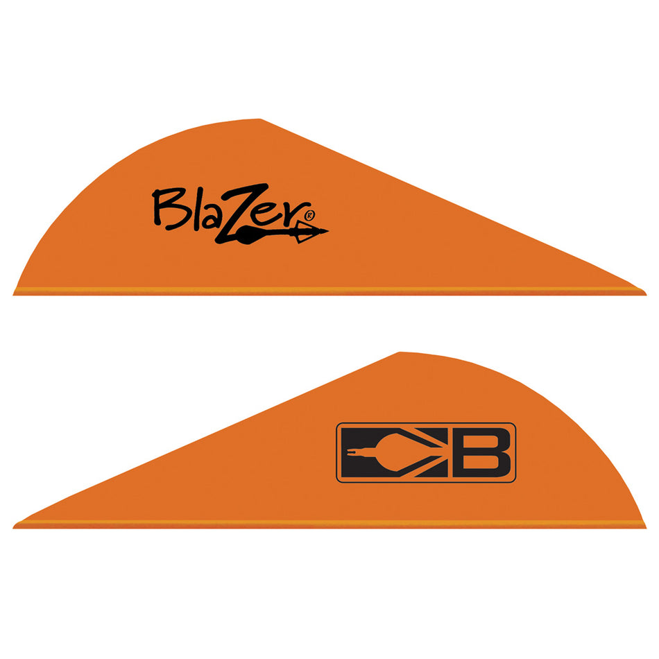 Bohning Blazer Neon Orange Arrow Vanes 1000 pk.