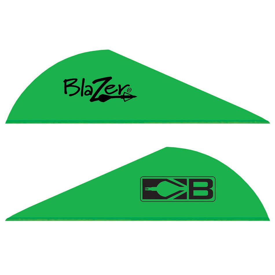 Bohning Blazer Neon Green Arrow Vanes 1000 pk.