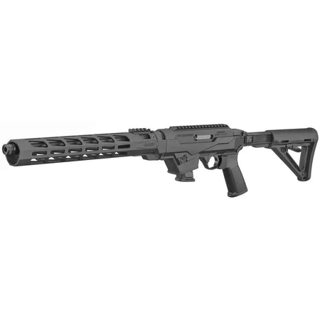 Ruger PC Carbine, 9mm Luger, 16.1" Threaded/Fluted Barrel w/Handguard, 10-Round, Adjustable Stock