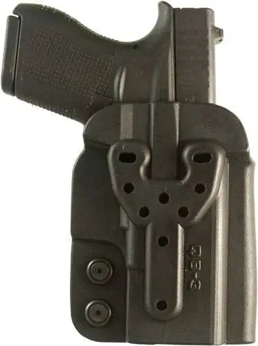 Comp-Tac QB OWB Size 3 Kydex RH Holster G43 XDS M&P Shield PPS/CCP Black